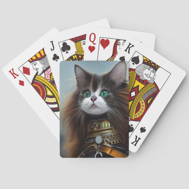 Cute Cat Poker Cards (Back)