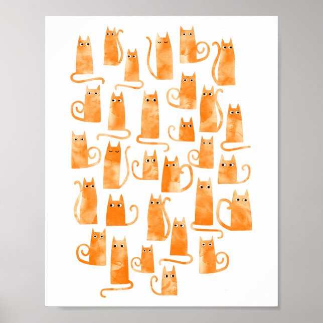 Cute Cat Poster (Front)