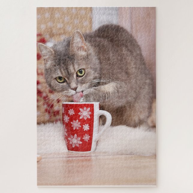 Cute Cat Puzzle (Vertical)