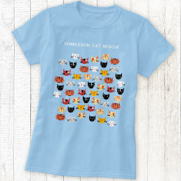 Cute Cat Rescue Personalized T-Shirt