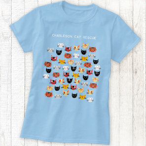 Cute Cat Rescue Personalized T-Shirt