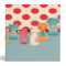 Cute Cat Rustic Pattern