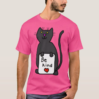Cute Cat Says - Network To Be Kind T-Shirt