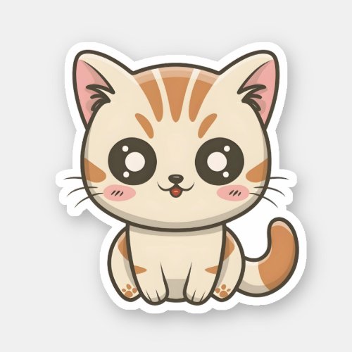 cute  cat sticker