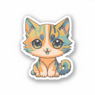 cute cat sticker