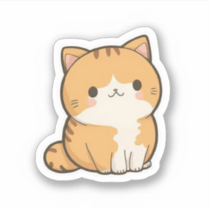Cute Cat Sticker