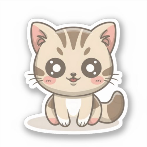 cute cat sticker