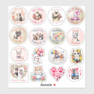 Cute Cat Stickers