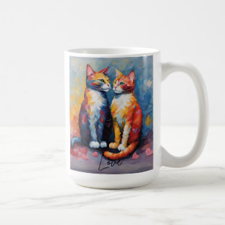 Cute Cat Stylish Animal Cat Latte Coffee Mug