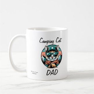 Cute Cat Sunglasses Personalize Coffee Mug
