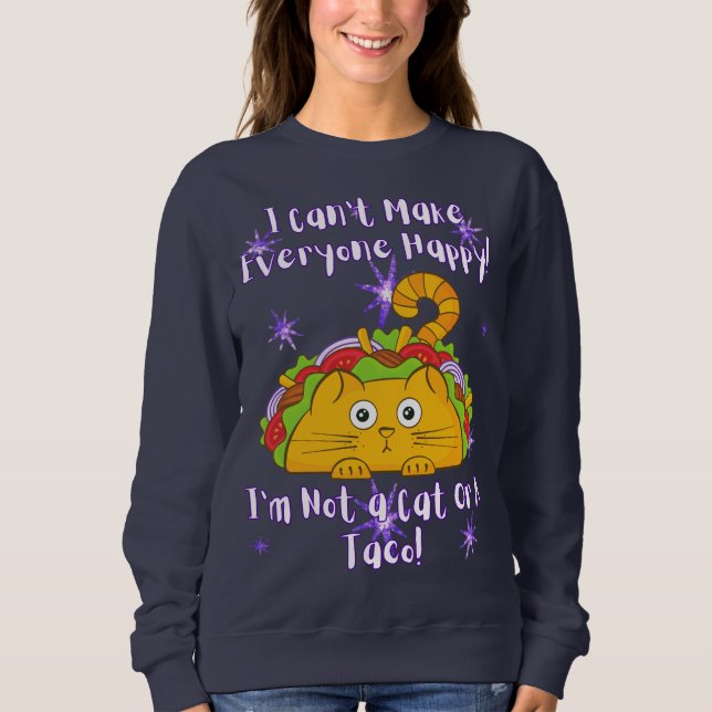 Cute Cat  Sweatshirt (Front)