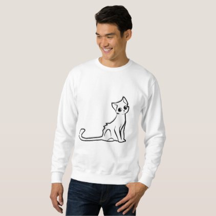 cute cat sweatshirt