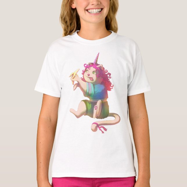 Cute Cat T-Shirt (Front)