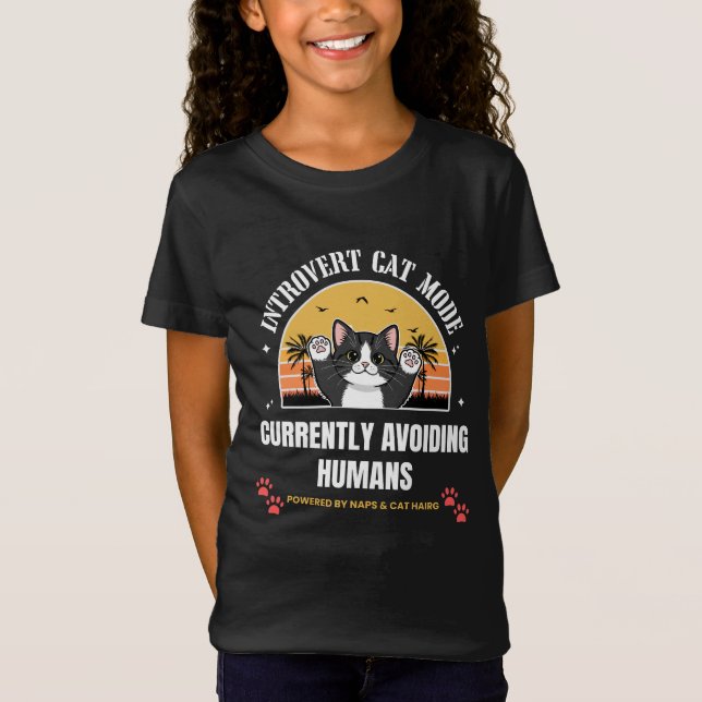 Cute Cat T-Shirt (Front)