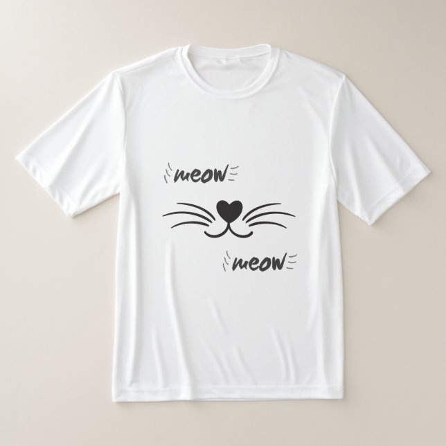cute cat. T-Shirt (Laydown)