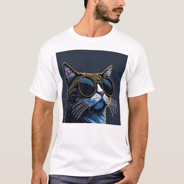 Cute Cat T-Shirt (Front)