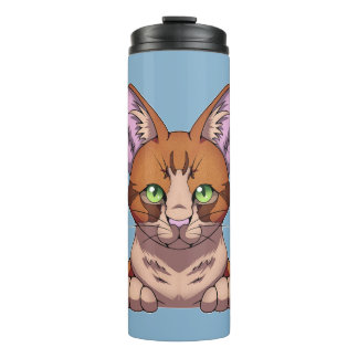 Cute Cat Thermal Tumbler