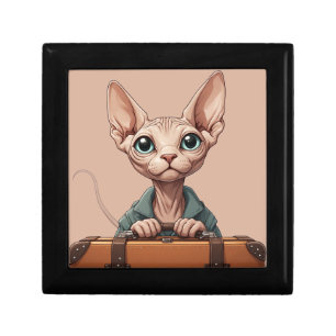 Cute Cat Traveler – Gift for Cat Lovers Box