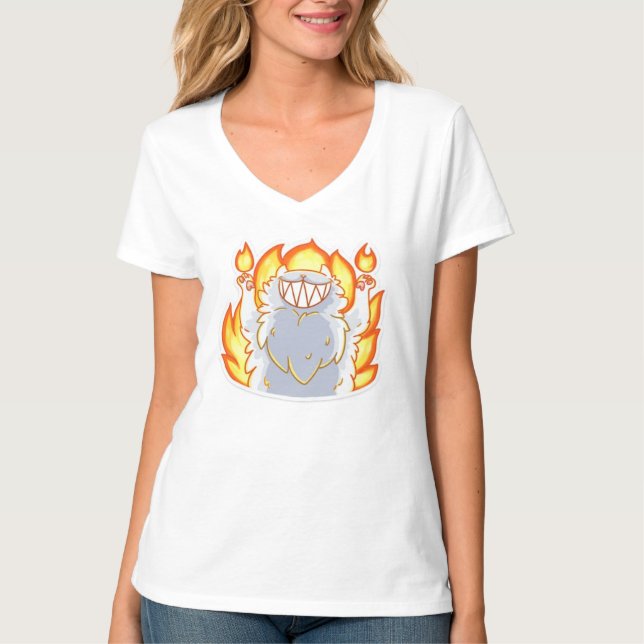 cute cat tshirt (Front)