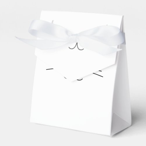 Cute Cat Whiskers Favor Boxes