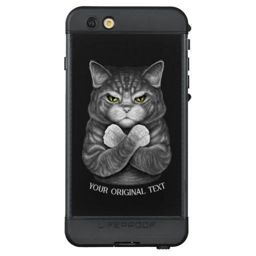 Cute cat with crossed paws     LifeProof NÜÜD iPhone 6s plus case
