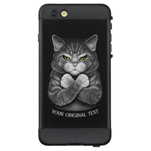 Cute cat with crossed paws    LifeProof NÜÜD iPhone 6 plus case