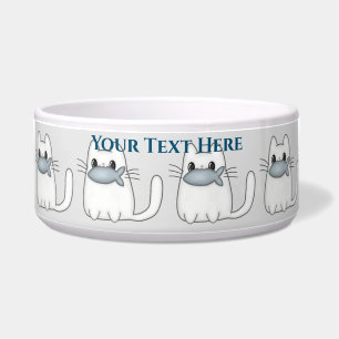 Cute Cat with Prize Fish Bowl