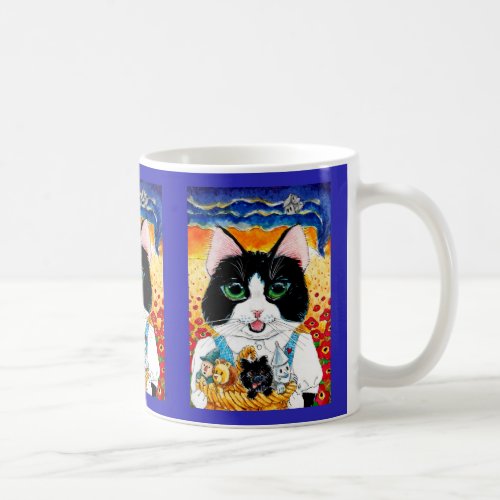 Cute cat Wizard of Oz mug