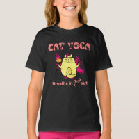 Cute Cat Yoga – "Breathe In, Purr Out"