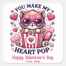 Cute Cat You Make My Heart Pop Classroom
