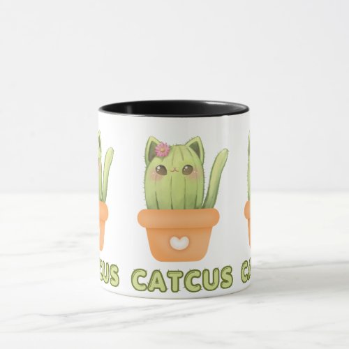 CUTE CATCUS MUG