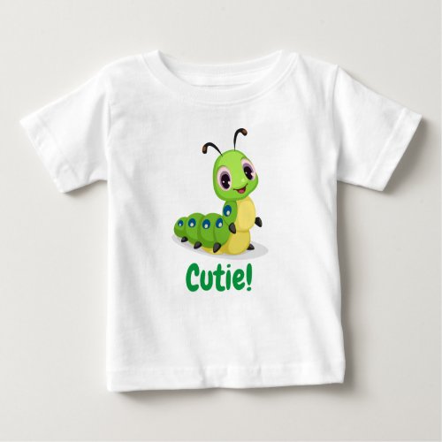 Cute Caterpillar Baby T_Shirt