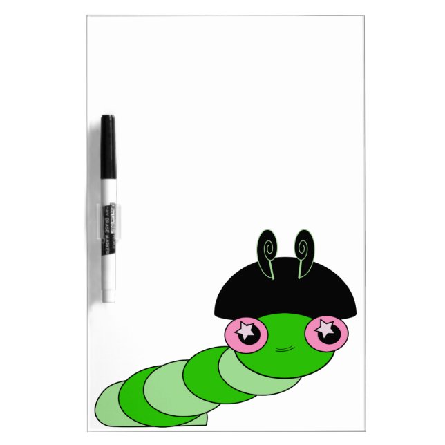 Cute Caterpillar Dry Erase Board (Front)