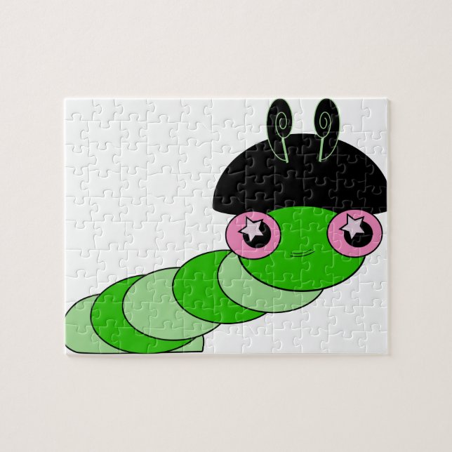 Cute Caterpillar Jigsaw Puzzle (Horizontal)