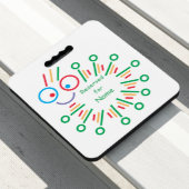 cute caterpillar seat cushion (In Situ)