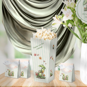 Cute Caterpillar Thank You Baby Shower Party Favor Boxes