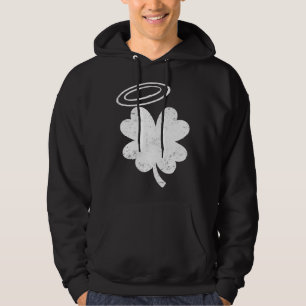 Cute Catholic St Patricks Day Holy Shamrock Hoodie
