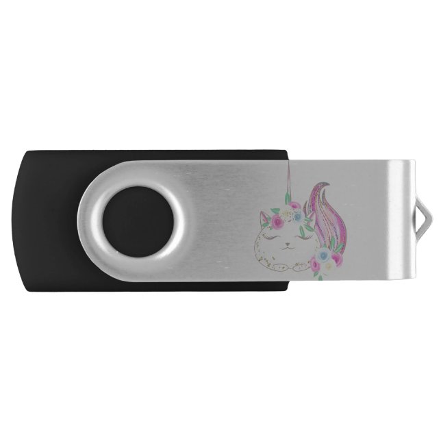 Cute Caticorn Flash Drive (Front)