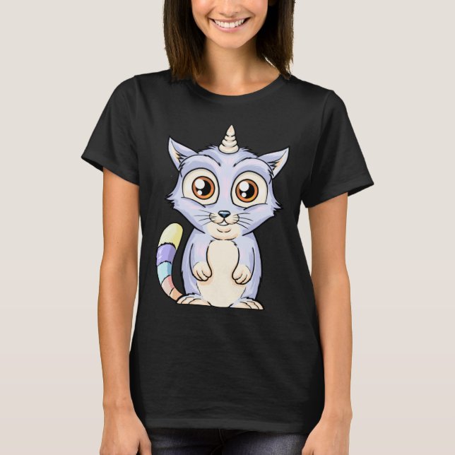 Cute Caticorn T-Shirt (Front)