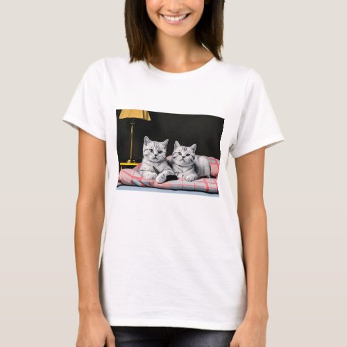 Cute cats 01 T_Shirt