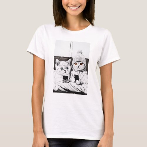 Cute cats 02 T_Shirt