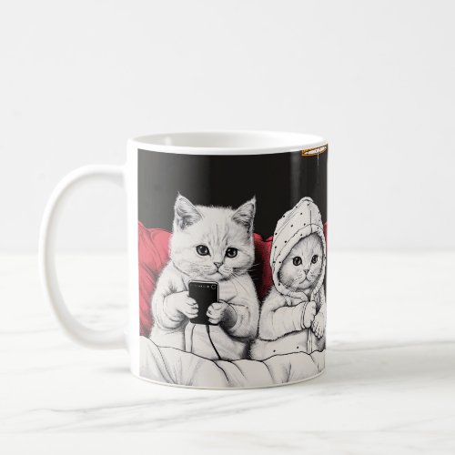 Cute cats 03 coffee mug