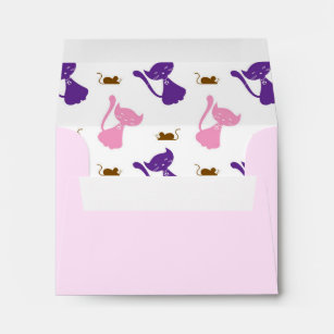 Cute Cats and Mice Envelope