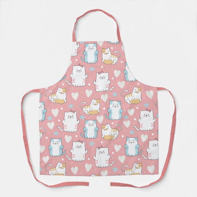 Cute Cats Apron (Front)