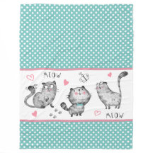 Cute Cats, Butterflies, Polka Dots, Hearts