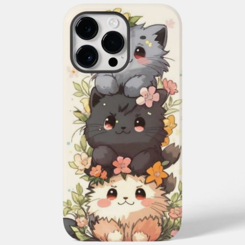 Cute Cats Case_Mate iPhone 14 Pro Max Case
