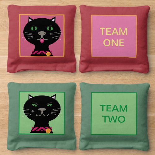 Cute cats Cornhole Bags