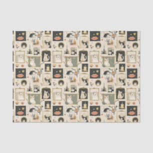 Cute Cats Decoupage Tissue Paper