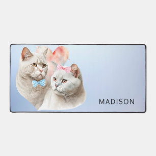 Cute Cats Desk Mat