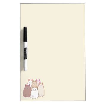 Cute Cats Dry Erase Board by AutumnRoseMDS at Zazzle